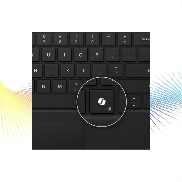 Bàn phím Surface Pro 10/11 Copilot (không khay bút) – Chính hãng