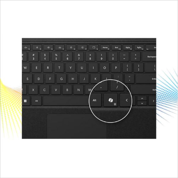 Bàn phím Surface Pro 10/11 Copilot (không khay bút) – Chính hãng