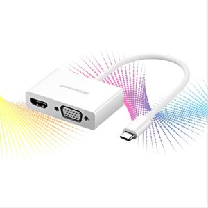Cáp chuyển đổi USB type C to HDMI, VGA Ugreen chính hãng