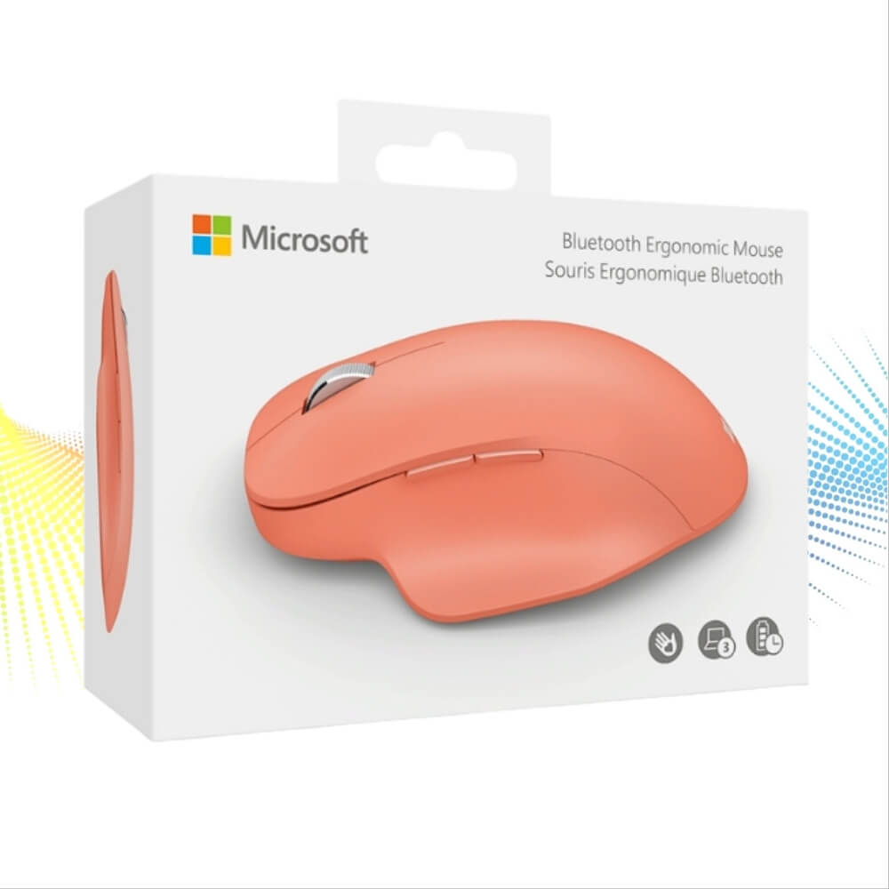 Chuột Microsoft Bluetooth Ergonomic Mouse màu cam nguyên hộp