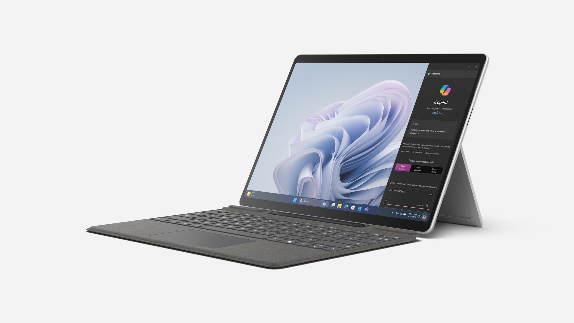 Thiết kế Surface Pro 10