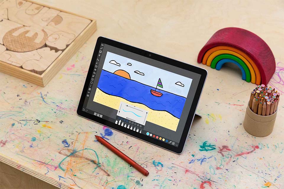 Thiết kế Surface Go 3 – Nhỏ gọn, cao cấp và linh hoạt