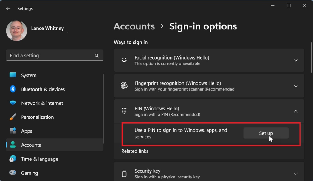 Cách cài đặt (kích hoạt) Windows Hello trên Surface