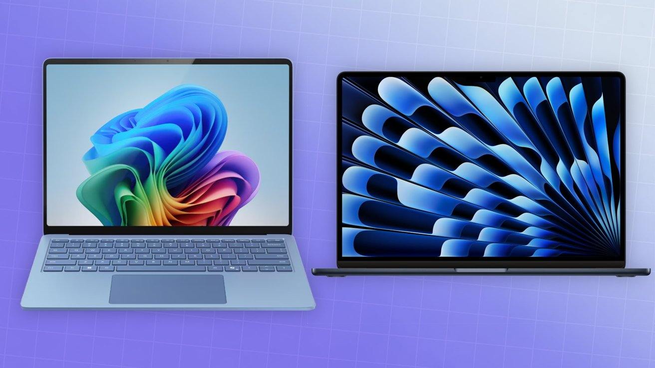 So sánh Surface Laptop 7 vs MacBook Air M4