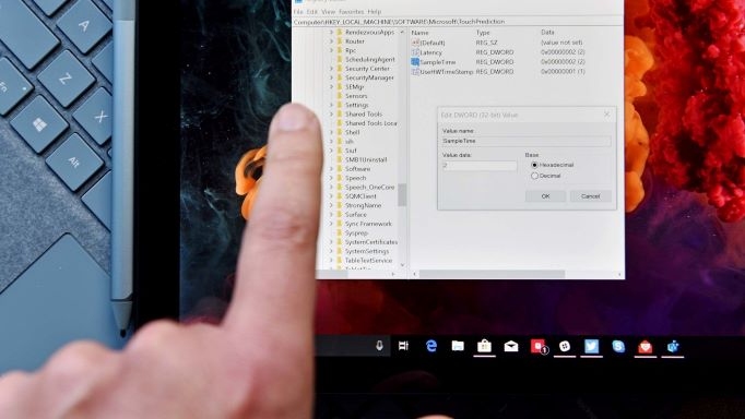 Surface bị lỗi cảm ứng