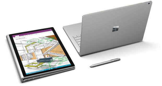 Chế độ hoạt động của Surface Book