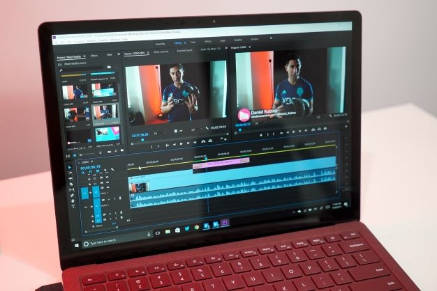 chỉnh sửa video trên Surface