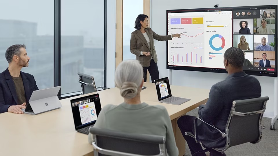 Kết nối Surface với máy chiếu