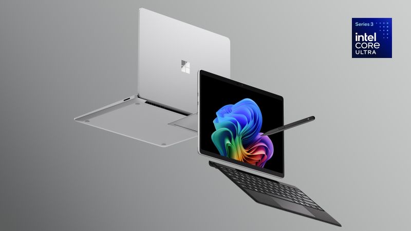 Intel Core Ultra Series 3 trên các dòng Surface Business mới