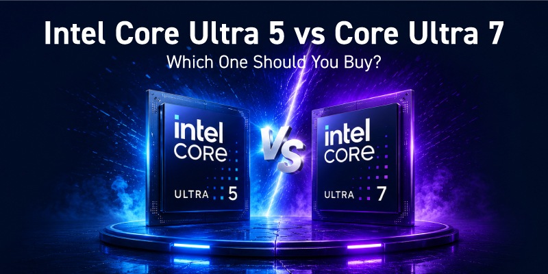 Intel Core Ultra 7 vs Core Ultra 5: Nên chọn bộ xử lý nào cho laptop năm 2026?