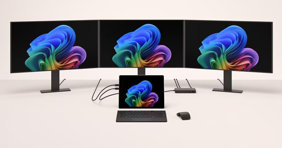 Surface Pro 12 Intel tiếp tục duy trì triết lý tối giản nhưng hiện đại.