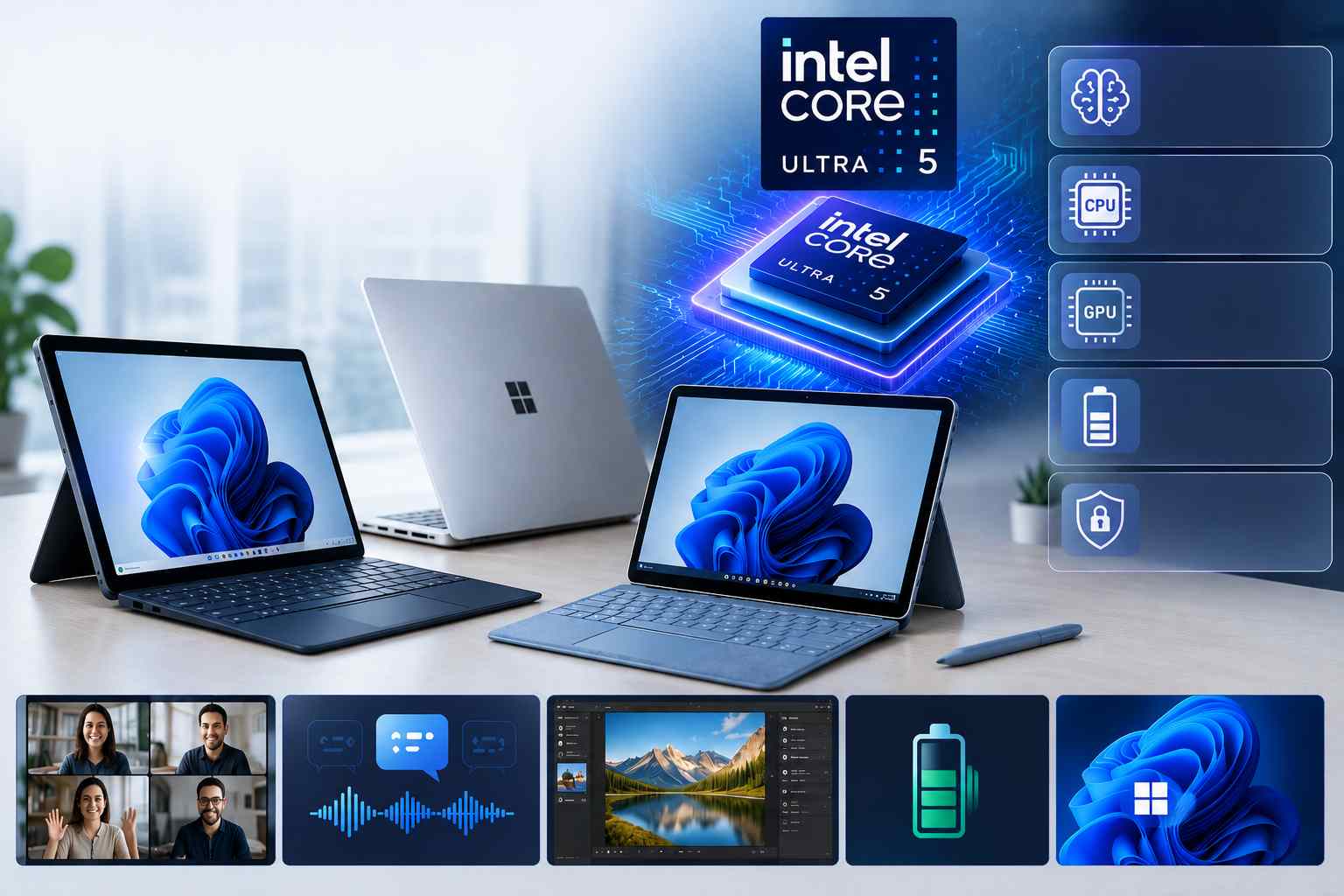 Đánh giá Intel Core Ultra 5: Hiệu năng, AI Boost NPU và khả năng xử lý AI