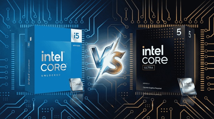 Intel Core Ultra 5 và Core i5