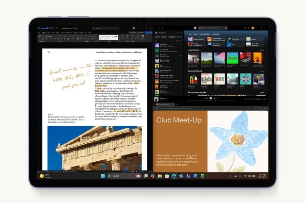 Màn hình PixelSense hiển thị màu sắc chính xác
