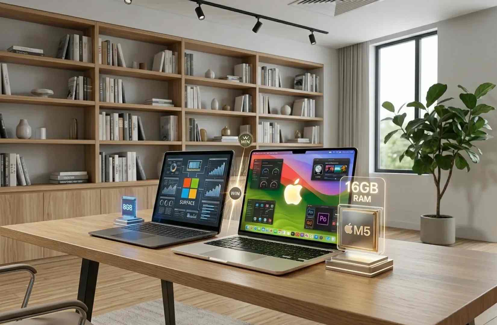 màn hình Surface Laptop 8 13.8 vs MacBook Pro 16 M5