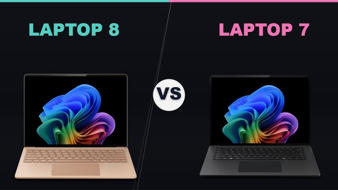 So sánh Surface Laptop 8 vs Surface Laptop 7
