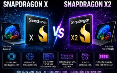 Snapdragon X vs Snapdragon X2: Qualcomm đã nâng cấp những gì?